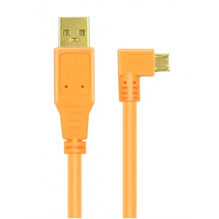 USB 2.0 Micro Cable Micro USB Camera 90 Degree Angled Cable 1.5M