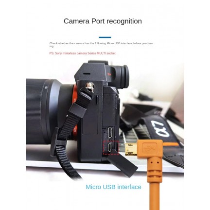 USB 2.0 Micro Cable Micro USB Camera 90 Degree Angled Cable 3M