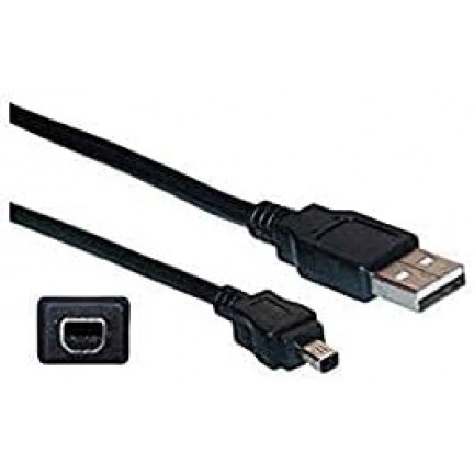 USB Transfer Cable A-Mini-B 4 Pin for Epson photo/ Kodak Digicam / Camcorder 1.5M