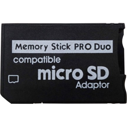 Memory Stick Pro Duo Adapter for Micro SD / Micro SDHC TF Card to Memory Stick MS Pro Duo Card