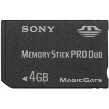 4GB Memory Stick Pro Duo Memory Card