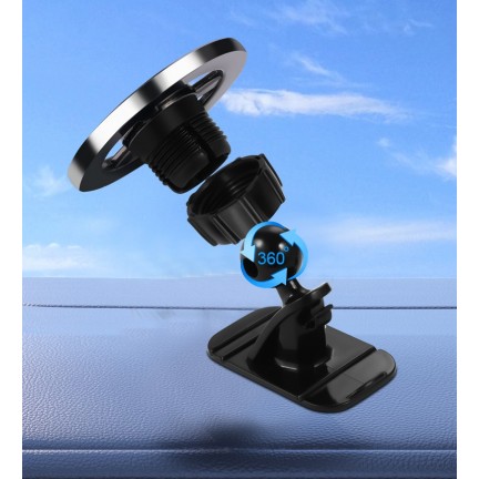 Magsafe Car Mobile Phone Holder Car instrument Panel 360-Degree Rotating Navigation Magnetic Suction Mobile Phone Holder