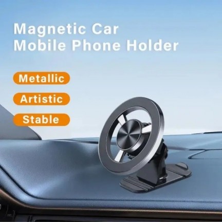 Magsafe Car Mobile Phone Holder Car instrument Panel 360-Degree Rotating Navigation Magnetic Suction Mobile Phone Holder