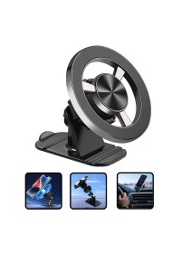 Magsafe Car Mobile Phone Holder Car instrument Panel 360-Degree Rotating Navigation Magnetic Suction Mobile Phone Holder