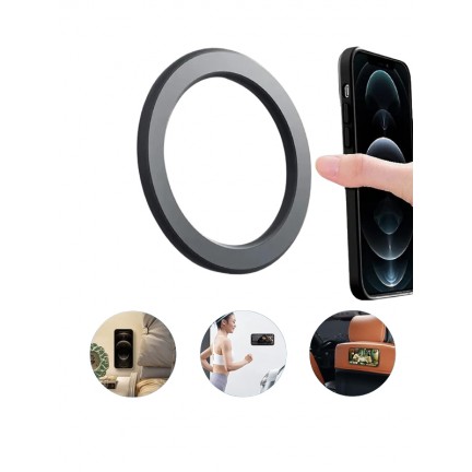 Magsafe Magnetic Ring Holder for iPhone Magnet Wall Mobile Phone Holder Magnetic Car Phone Stand