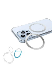 Magsafe Magnetic Plate Ring Universal Stickers Support Wireless Charger Metal Plate Sheet for iPhone Samsung Xiaomi