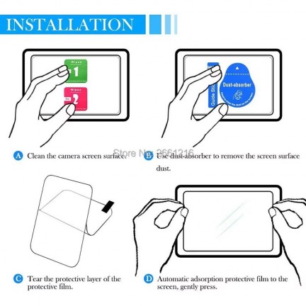 Tempred Glass For FUJIFILM X-T10/X-T20/X-T30/X-T100/X-A2/X-A1/X-10/X-F10/X-E3