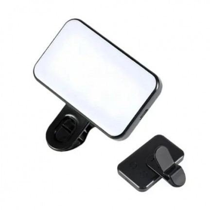 LED Cube Selfie Light With Clip For Laptop And Mobile Phone