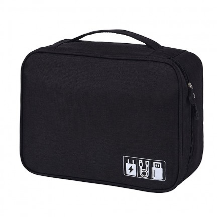 Digital Storage Bags Electronics Cable Organizer, Men Women Storage Bag Makeup and Jewelry Vanity Box