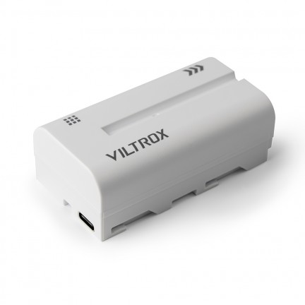 VILTROX NP-F550 Battery 2200mah with USB-C Charging Port