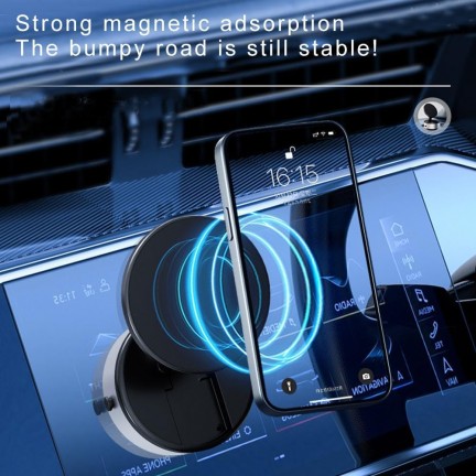 Vacuum Suction Cup Mobile Phone Holder Magnetic Universal 360° Rotating