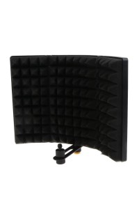 3Mini Panels Microphone Isolation Windscreen Shield Foldable Studio Acoustic Screen Foam for Recording Live Broadcast