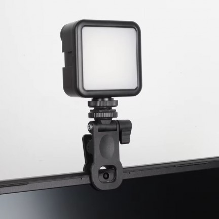 Universal Selfie LED Fill Light Clip Holder Mount for Mobile Phone Computer Photography