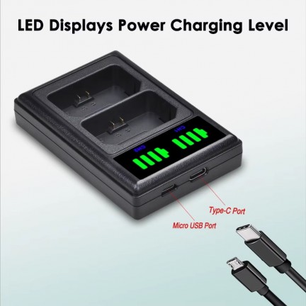 Dual Battery Charger for Sony NP-FZ100