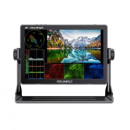 FEELWORLD LUT11S 10.1" 4K Ultra-Bright Touchscreen Monitor with Loop-Through HDMI & 3G-SDI