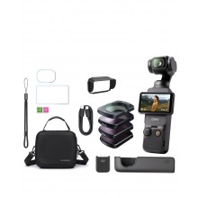 DJI Osmo Pocket 3 Standard Combo With Bag/Screen Hood/Tempred Glass/Filter Kit