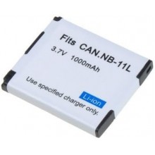 NB-11L 1000mAh Camera Battery for Canon Powershot A2300 IS A2400 IS A3400 IS