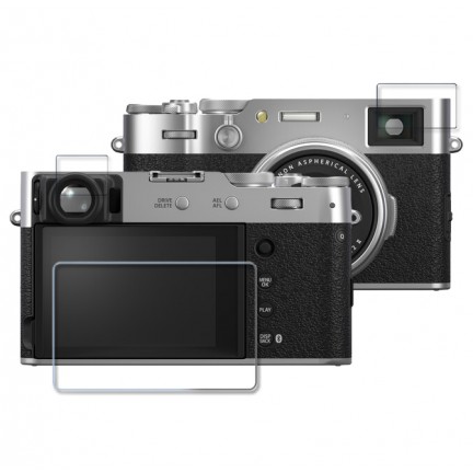 3in1 Tempred Glass For FUJIFILM X-100V/X-100VI