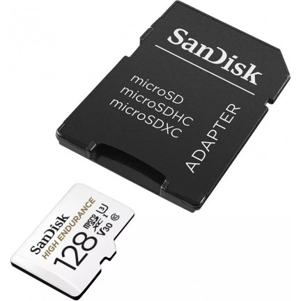 SanDisk 128GB High Endurance MicroSDXC Card for Dash Cam & Home Security Camera