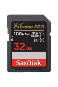 SanDisk Extreme PRO 32GB SDXC UHS-I 100MB/S Class 10