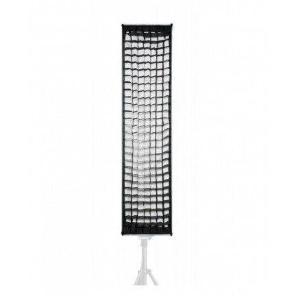 NiceFoto HC-1000SA II 100W Bi-Color LED Video Light With ES-1230 120x30cm Softbox/Stand