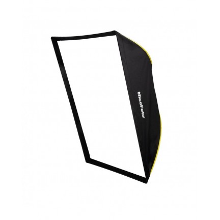 NiceFoto LA-2000A 200W Bi-Color COB LED Video Light With ES-690 60x90cm Softbox/Stand