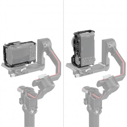 SmallRig Camera Cage with Right-Side Handgrip for Sony ZV-E10