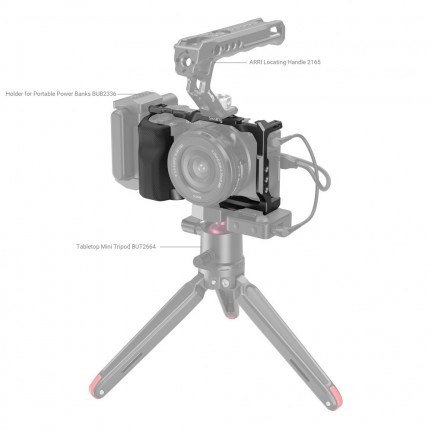 SmallRig Camera Cage with Right-Side Handgrip for Sony ZV-E10