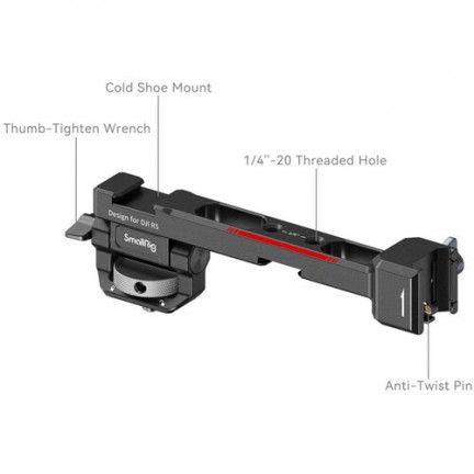 SmallRig Monitor Mounting Support with NATO Clamp for DJI RS 2 RSC 2 RS 3 RS 3 Pro RS 3 Mini RS 4 or RS 4 Pro Gimbal