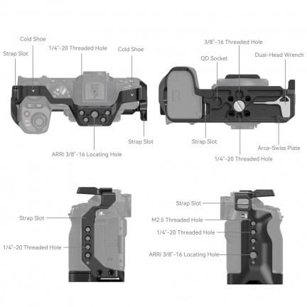 SmallRig Full Camera Cage for FUJIFILM X-S20