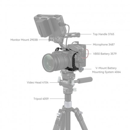 SmallRig Full Camera Cage for FUJIFILM X-S20