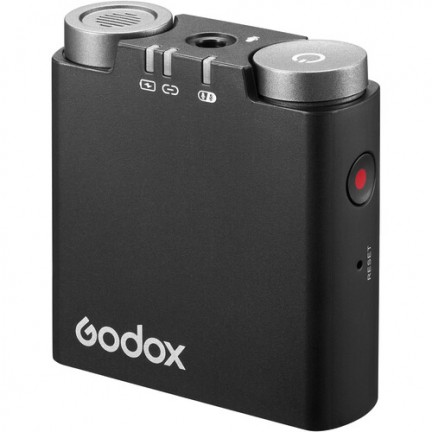 Godox Virso M2 2-Person Wireless Microphone System for Cameras and Smartphones