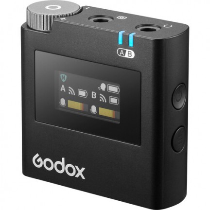 Godox Virso M2 2-Person Wireless Microphone System for Cameras and Smartphones