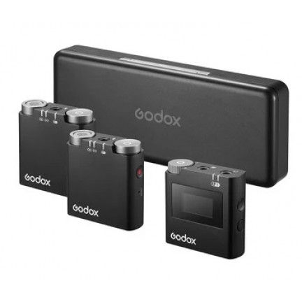 Godox Virso M2 2-Person Wireless Microphone System for Cameras and Smartphones