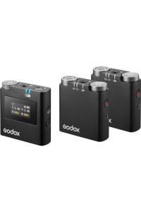 Godox Virso S M2 2-Person Wireless Microphone System for Sony Cameras and Smartphones