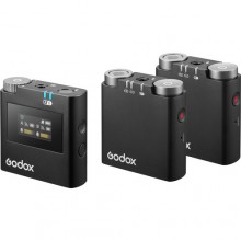 Godox Virso S M2 2-Person Wireless Microphone System for Sony Cameras and Smartphones