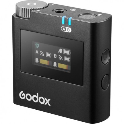 Godox Virso S M2 2-Person Wireless Microphone System for Sony Cameras and Smartphones