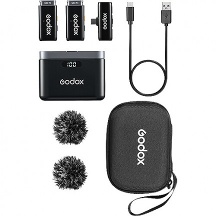 Godox WES2 2-Person Wireless Microphone System for USB-C Devices