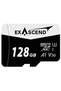 Exascend Element UHS-I V30 A1 MicroSDXC 128GB MicroSD Memory Card
