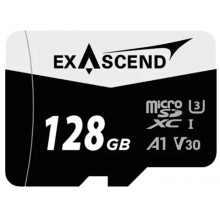 Exascend Element UHS-I V30 A1 MicroSDXC 128GB MicroSD Memory Card
