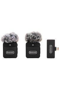 Saramonic Blink 100 B6 2-Person Compact Digital Wireless Clip-On Microphone System with USB-C Connector