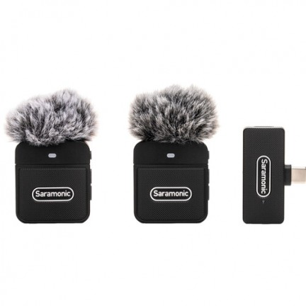 Saramonic Blink 100 B6 2-Person Compact Digital Wireless Clip-On Microphone System with USB-C Connector