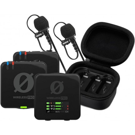 RODE Wireless PRO 2-Person Clip-On Wireless Microphone System