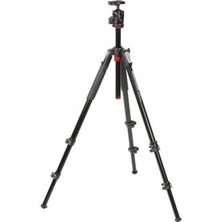 Manfrotto MK055XPRO3-BHQ2 Aluminum Tripod with XPRO Ball Head and 200PL QR Plate