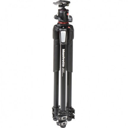 Manfrotto MK055XPRO3-BHQ2 Aluminum Tripod with XPRO Ball Head and 200PL QR Plate