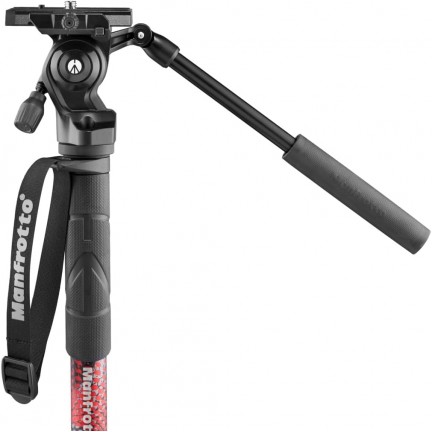 Manfrotto Element MII Video Monopod with Live Fluid Head(MVMELMIIA4LIVE)