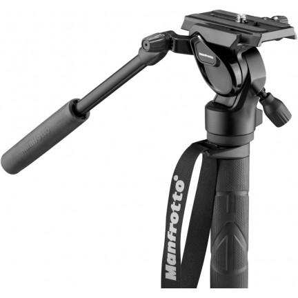 Manfrotto Element MII Video Monopod with Live Fluid Head(MVMELMIIA4LIVE)