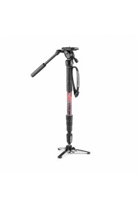 Manfrotto Element MII Video Monopod with Live Fluid Head(MVMELMIIA4LIVE)