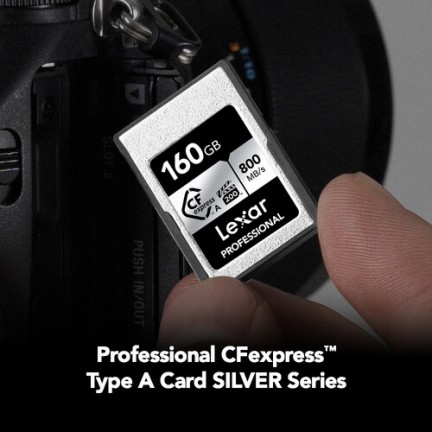 Lexar 160GB Professional CFexpress Type A Card SILVER Series