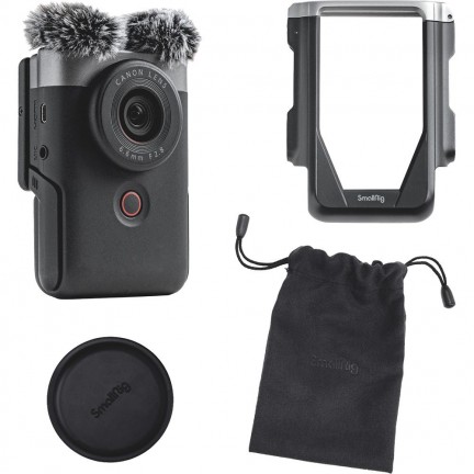 Canon PowerShot V10 Advanced Vlogging Kit (Silver)